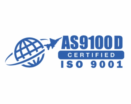 AS9100D Certified ISO 9001 logo